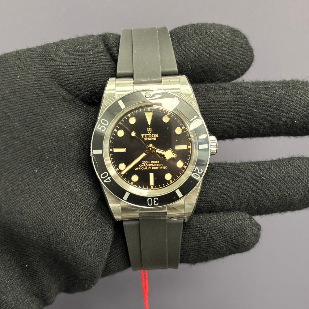 Tudor Black Bay 37mm Black Dial Watch Ref# 79000N