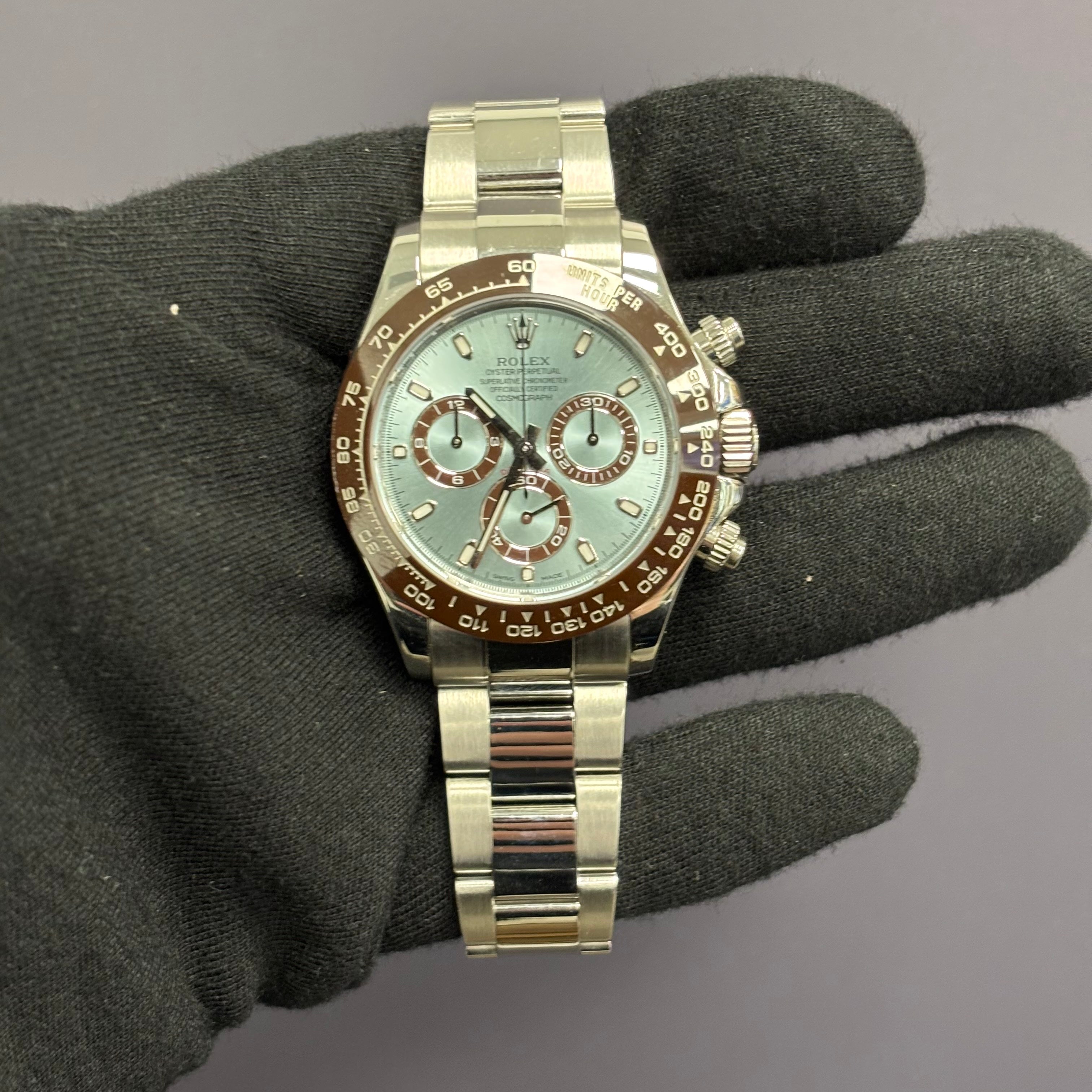 Rolex Daytona 40mm Blue Dial Watch Ref# 116506 - Happy Jewelers Fine Jewelry Lifetime Warranty