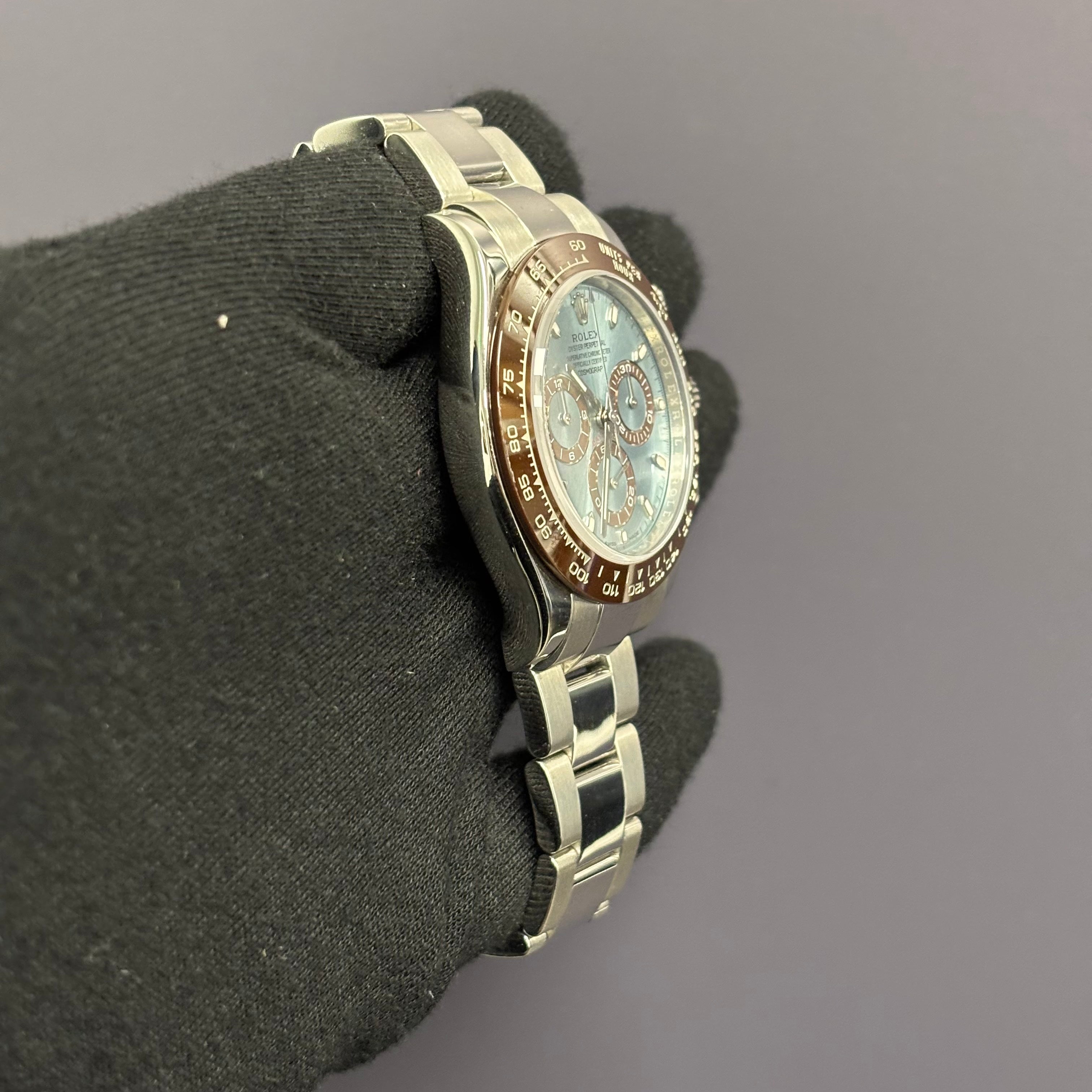 Rolex Daytona 40mm Blue Dial Watch Ref# 116506 - Happy Jewelers Fine Jewelry Lifetime Warranty