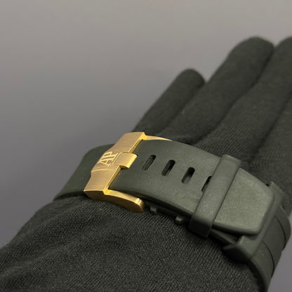 Audemars Piguet Royal Oak 44mm Black Dial Watch Ref# 26401RO.OO.A002CA.01 - Happy Jewelers Fine Jewelry Lifetime Warranty