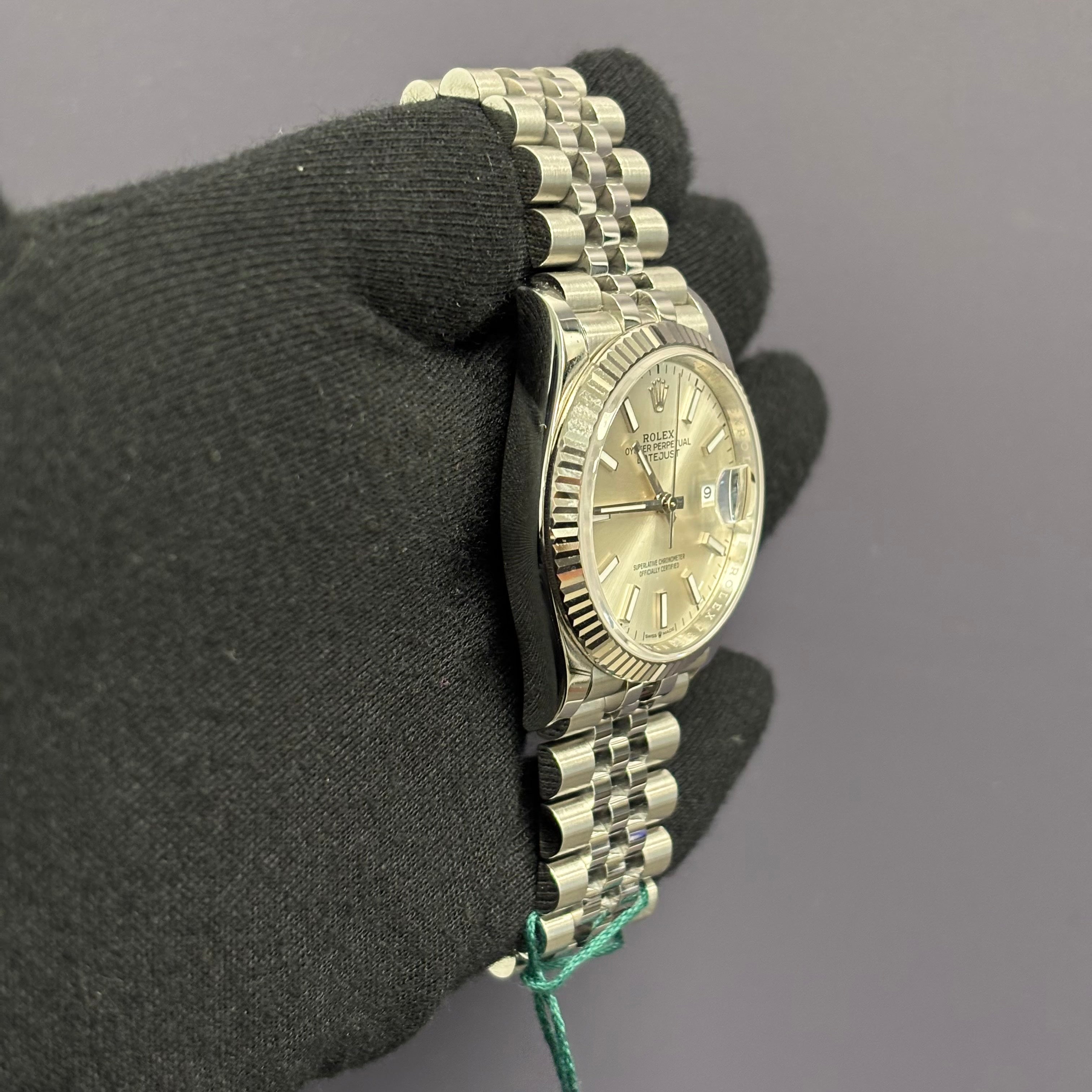 Rolex Datejust 36mm Silver Dial Watch Ref# 126234 - Happy Jewelers Fine Jewelry Lifetime Warranty