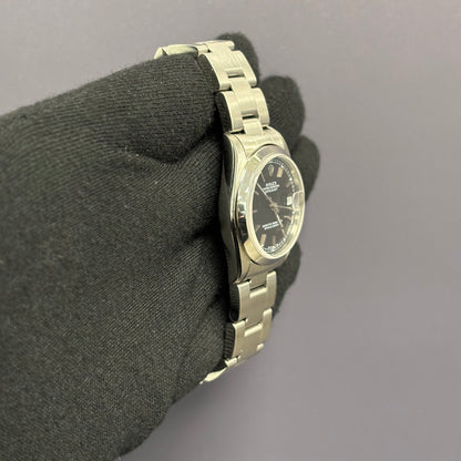 Rolex Datejust 31mm Black Dial Watch Ref# 78240 - Happy Jewelers Fine Jewelry Lifetime Warranty