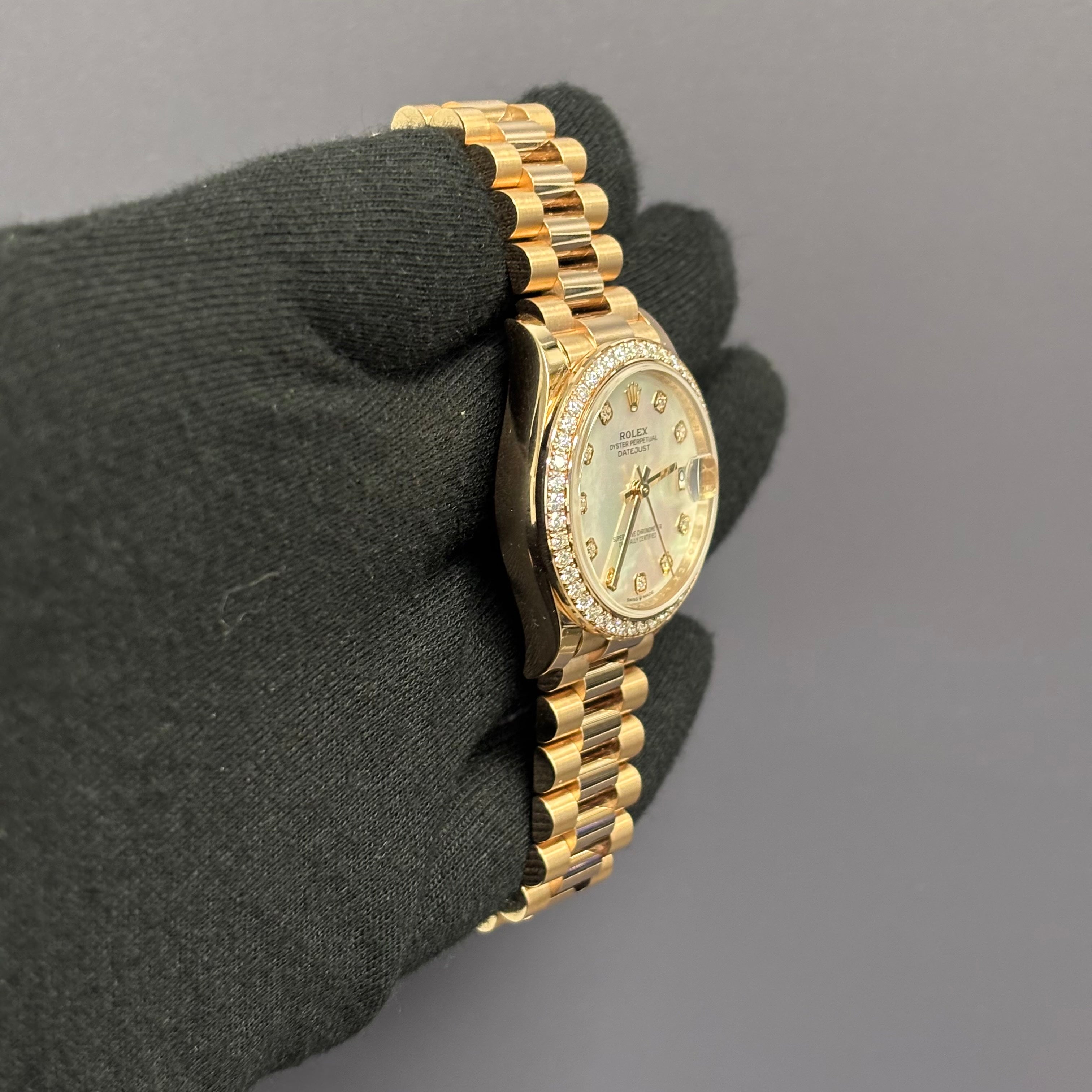 Rolex Datejust 31mm MOP Dial Watch Ref# 278285RBR - Happy Jewelers Fine Jewelry Lifetime Warranty