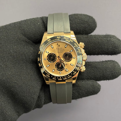 Rolex Daytona 40mm Pink Dial Watch Ref# 116515LN - Happy Jewelers Fine Jewelry Lifetime Warranty