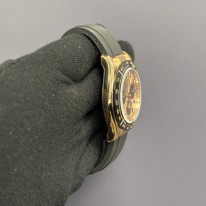 Rolex Daytona 40mm Pink Dial Watch Ref# 116515LN - Happy Jewelers Fine Jewelry Lifetime Warranty