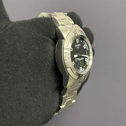 Tissot T Touch 40mm Black Dial Watch - Happy Jewelers Fine Jewelry Lifetime Warranty