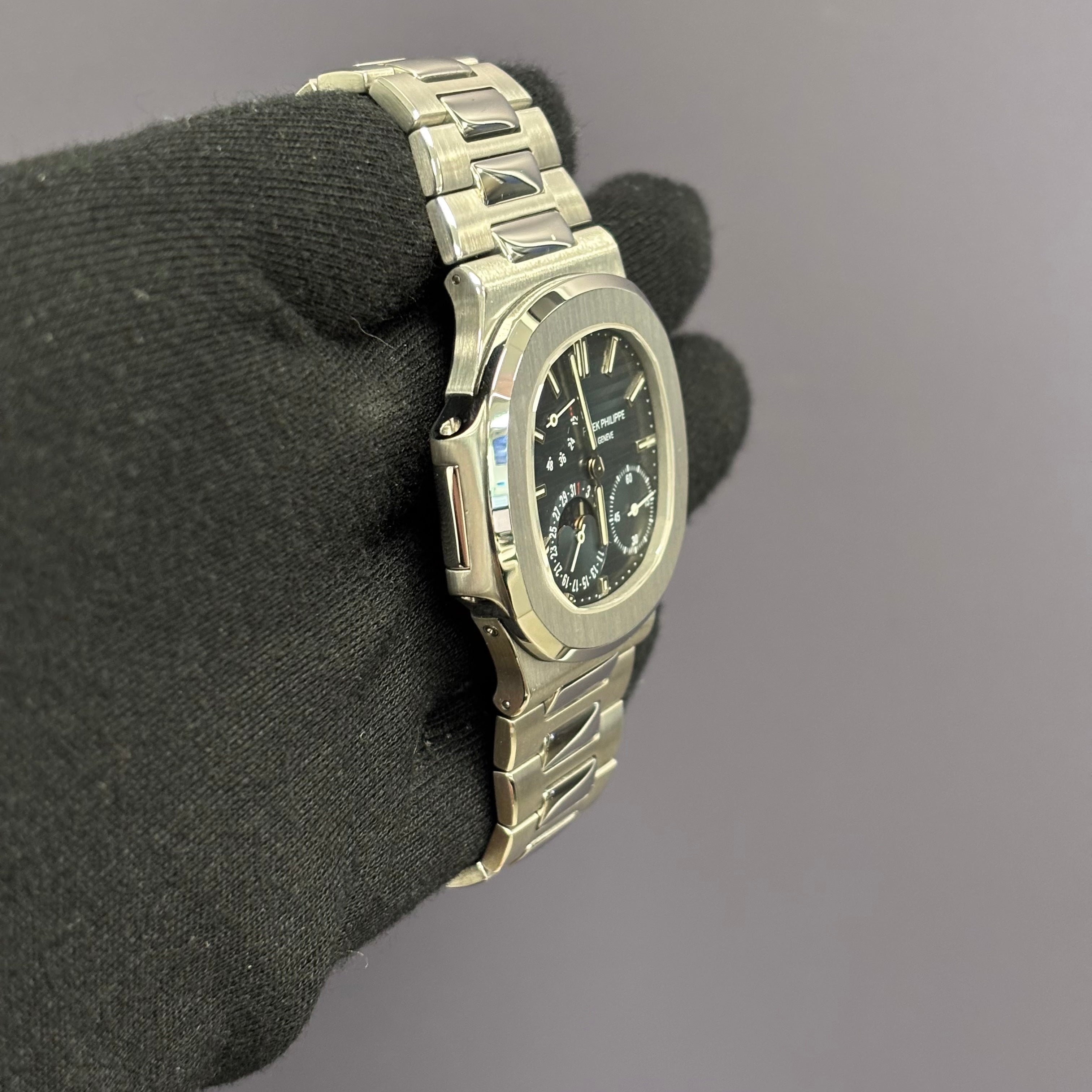 Patek Philippe Nautilus 42mm Blue Dial Watch Ref# 3712/1A-001 - Happy Jewelers Fine Jewelry Lifetime Warranty