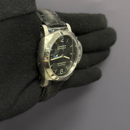 Panerai Luminor 40mm Black Dial Watch Ref# PAM01372 - Happy Jewelers Fine Jewelry Lifetime Warranty