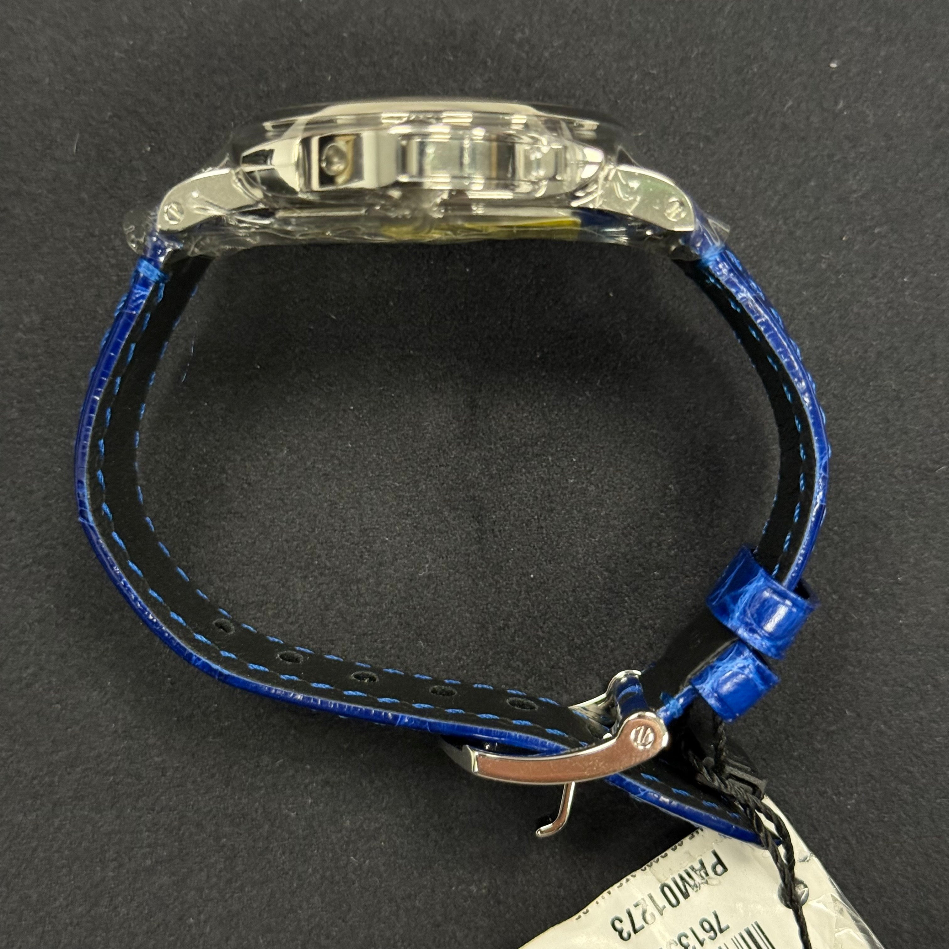 Panerai Luminor 38mm Blue Dial Watch Ref# PAM01273 - Happy Jewelers Fine Jewelry Lifetime Warranty