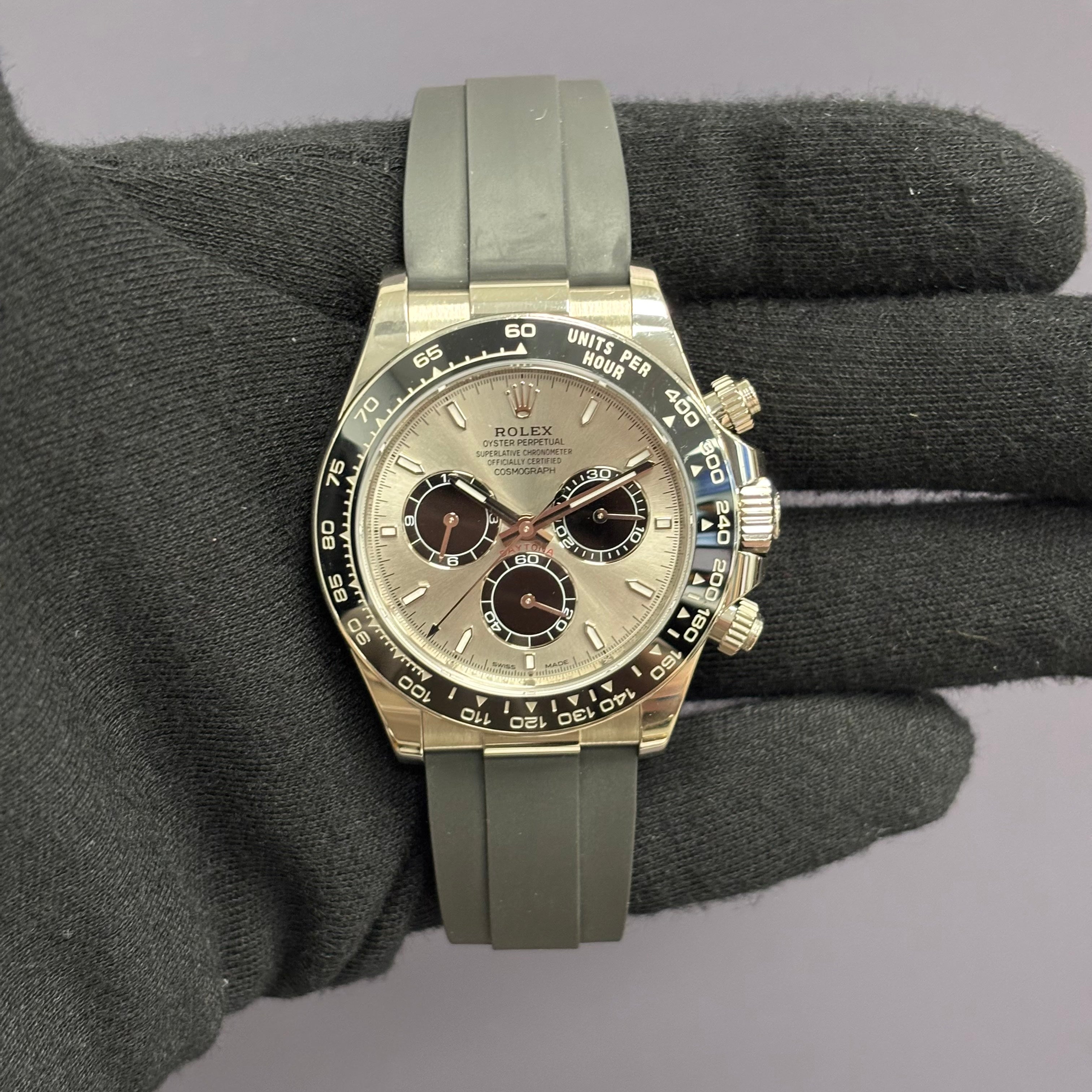 Rolex Daytona 40mm Silver Dial Watch Ref# 126519LN - Happy Jewelers Fine Jewelry Lifetime Warranty