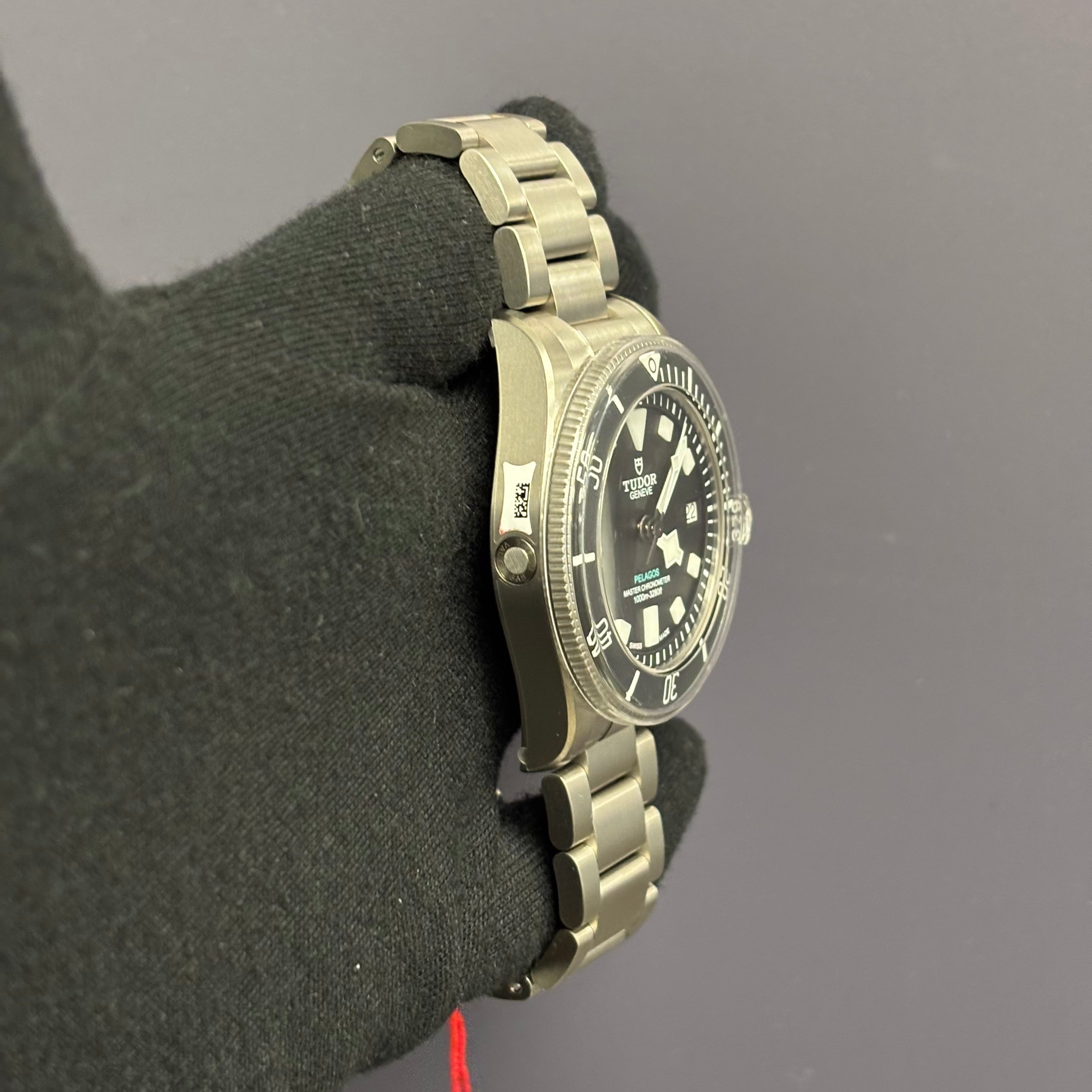 Tudor Pelagos 43mm Black Dial Watch Ref# 2543C1A7NU - Happy Jewelers Fine Jewelry Lifetime Warranty