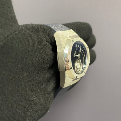 Audemars Piguet Royal Oak 38.5mm Blue Dial Watch Ref# 26630BC.GG.D326CR.01 - Happy Jewelers Fine Jewelry Lifetime Warranty