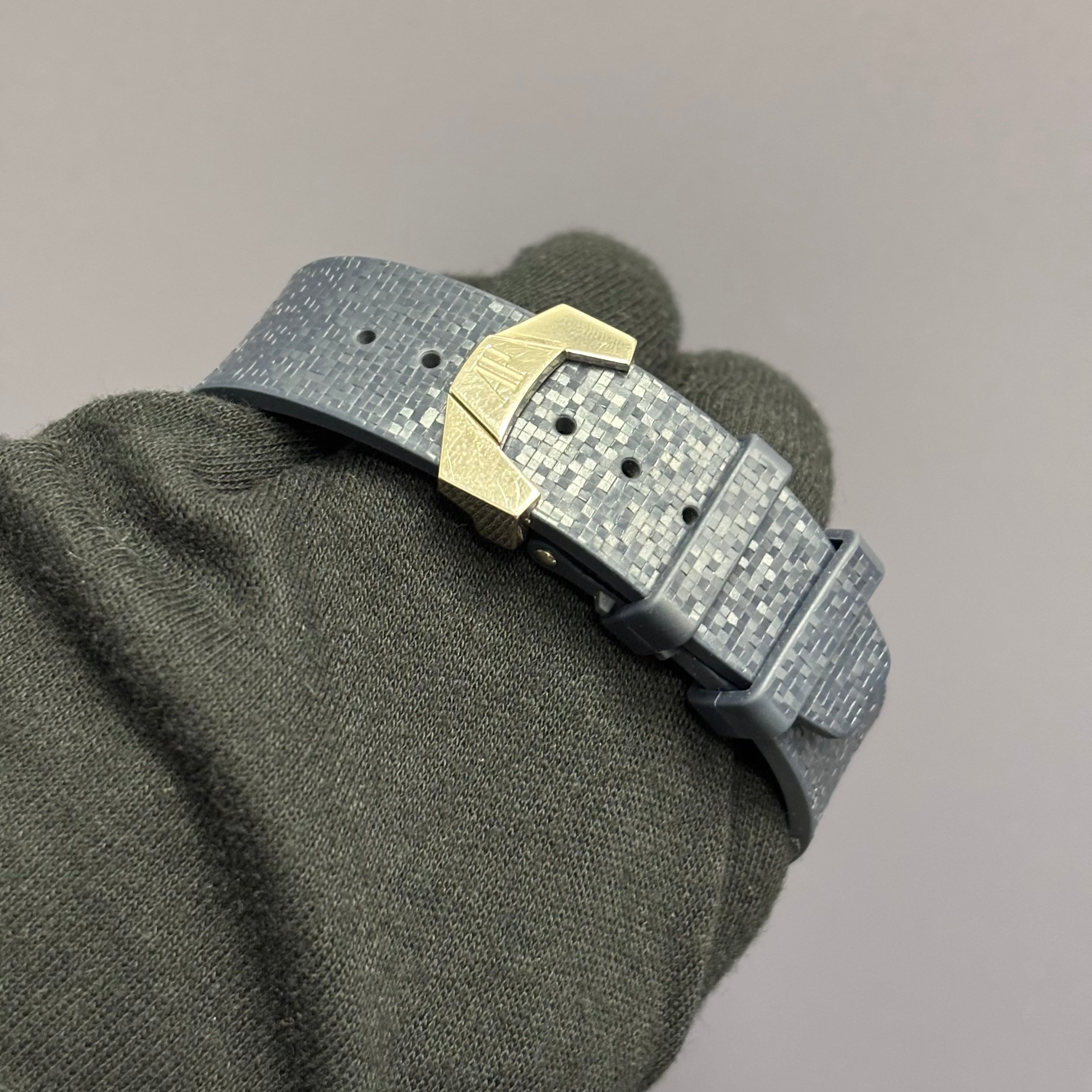 Audemars Piguet Royal Oak 38.5mm Blue Dial Watch Ref# 26630BC.GG.D326CR.01 - Happy Jewelers Fine Jewelry Lifetime Warranty