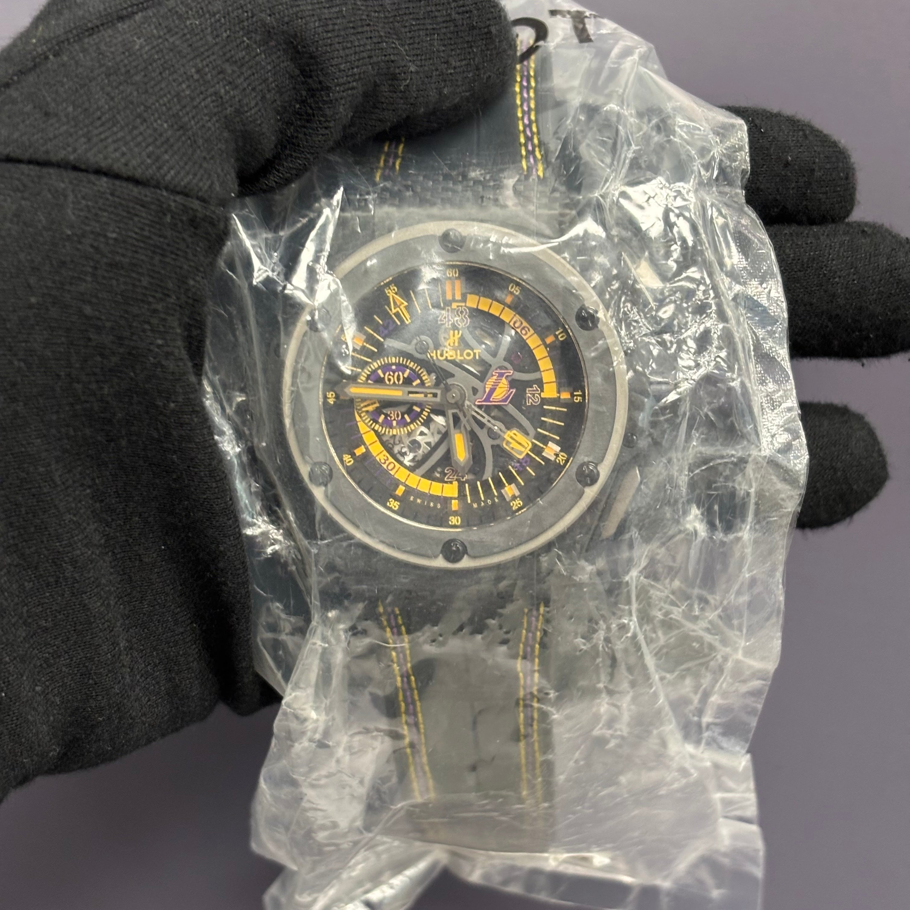 Hublot King Power 48mm Openwork Dial Watch Ref# 748.QX.1199.NR.LAK14 - Happy Jewelers Fine Jewelry Lifetime Warranty