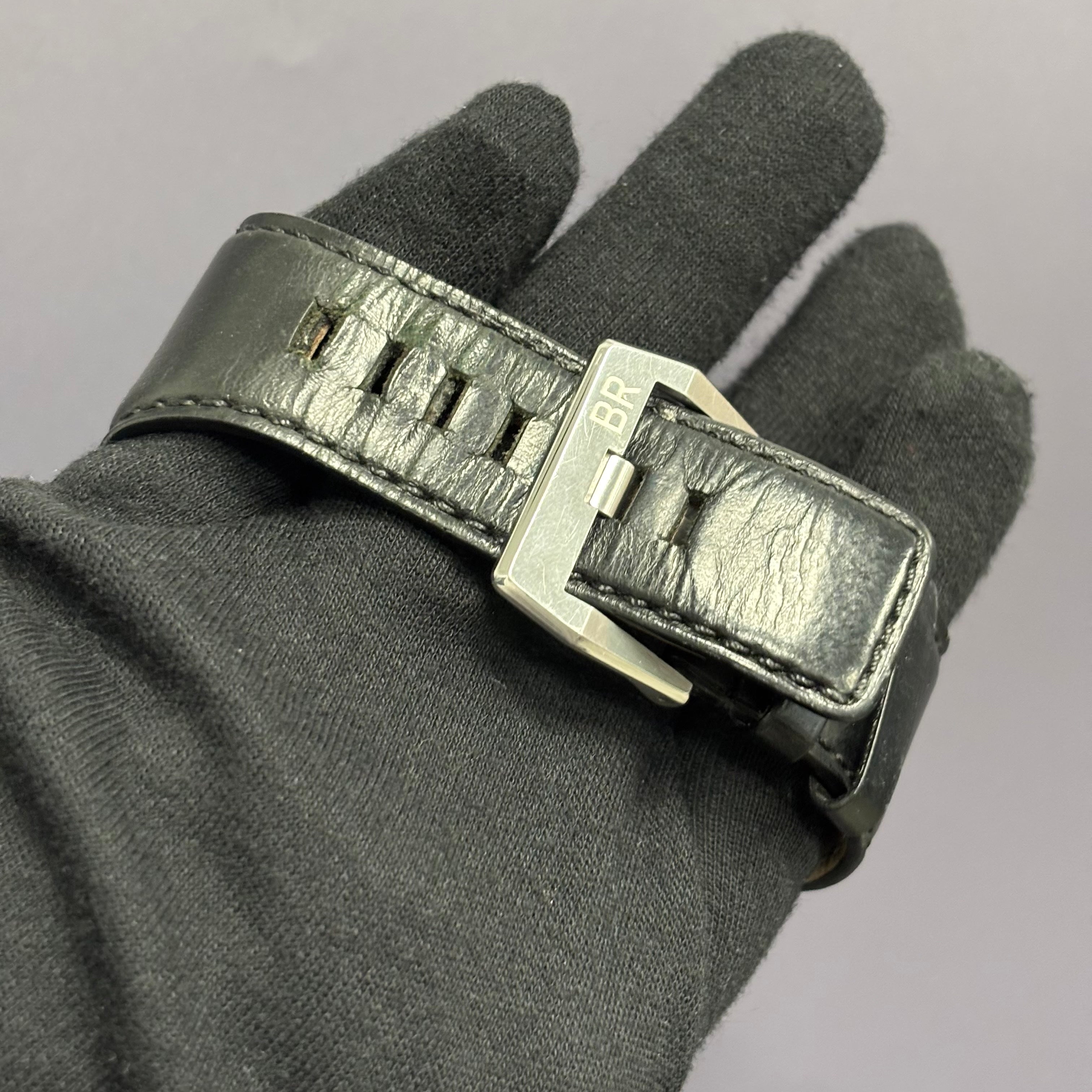 Bell & Ross BR03 42mm Black Dial Watch Ref# BR03-94-S - Happy Jewelers Fine Jewelry Lifetime Warranty