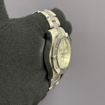 Tag Heuer Aquaracer 41mm Silver Dial Watch Ref# CAF2111 - Happy Jewelers Fine Jewelry Lifetime Warranty