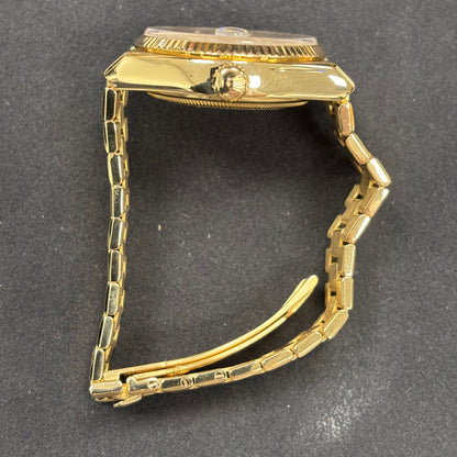 Rolex Day-Date 36mm Black Dial Watch Ref# 19018 - Happy Jewelers Fine Jewelry Lifetime Warranty