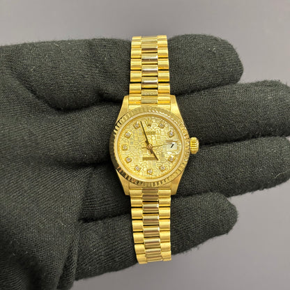 Rolex Datejust 26mm Silver Dial Watch Ref# 69178 - Happy Jewelers Fine Jewelry Lifetime Warranty