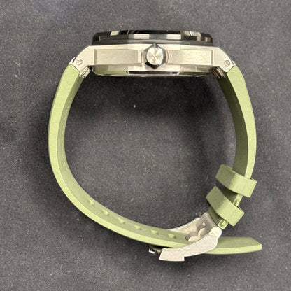 Audemars Piguet Royal Oak 42mm Black Dial Watch Ref# 15720CN.OO.A002CA.01 - Happy Jewelers Fine Jewelry Lifetime Warranty