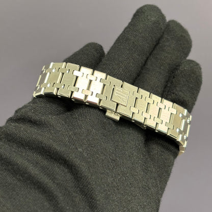 Audemars Piguet Royal Oak 41mm Blue Dial Watch Ref# 26574ST.OO.1220ST.03 - Happy Jewelers Fine Jewelry Lifetime Warranty