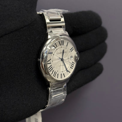 Cartier Ballon Bleu 42mm White Dial Watch Ref# WSBB0049 - Happy Jewelers Fine Jewelry Lifetime Warranty