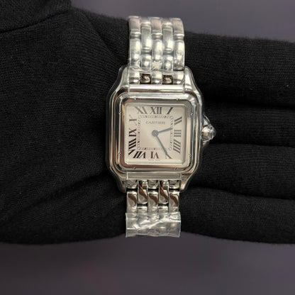 Cartier Panthere 31mm White Dial Watch Ref# WSPN0016 - Happy Jewelers Fine Jewelry Lifetime Warranty