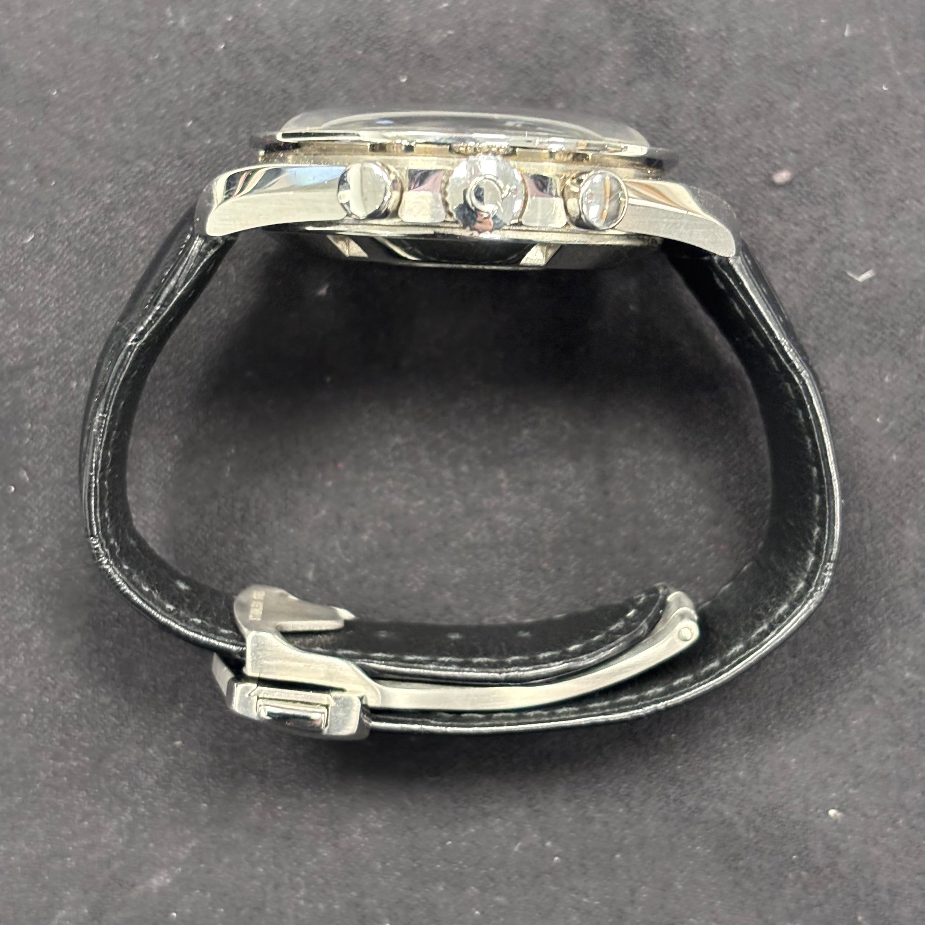 Omega Speedmaster 42mm Black Dial Watch Ref# 311.30.42.30.01.005 - Happy Jewelers Fine Jewelry Lifetime Warranty