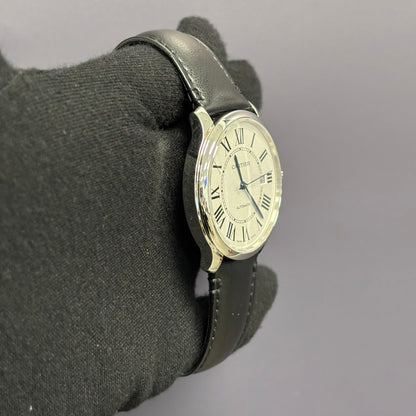 Cartier Ronde 40mm Silver Dial Watch Ref# WSRN0032 - Happy Jewelers Fine Jewelry Lifetime Warranty