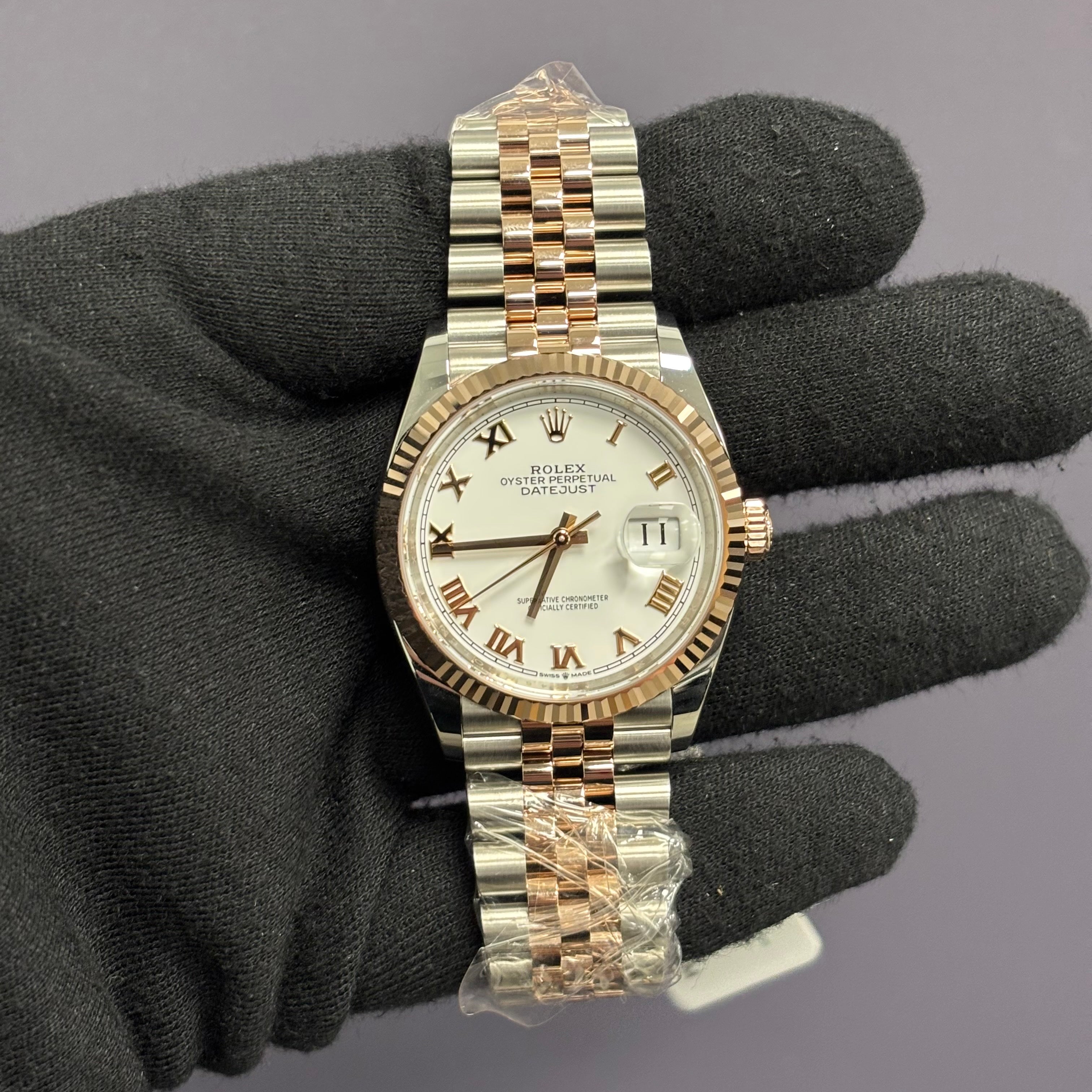 Rolex Datejust 36mm White Dial Watch Ref# 126231 - Happy Jewelers Fine Jewelry Lifetime Warranty