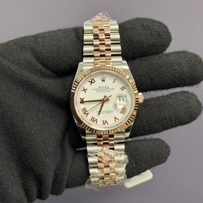 Rolex Datejust 36mm White Dial Watch Ref# 126231 - Happy Jewelers Fine Jewelry Lifetime Warranty