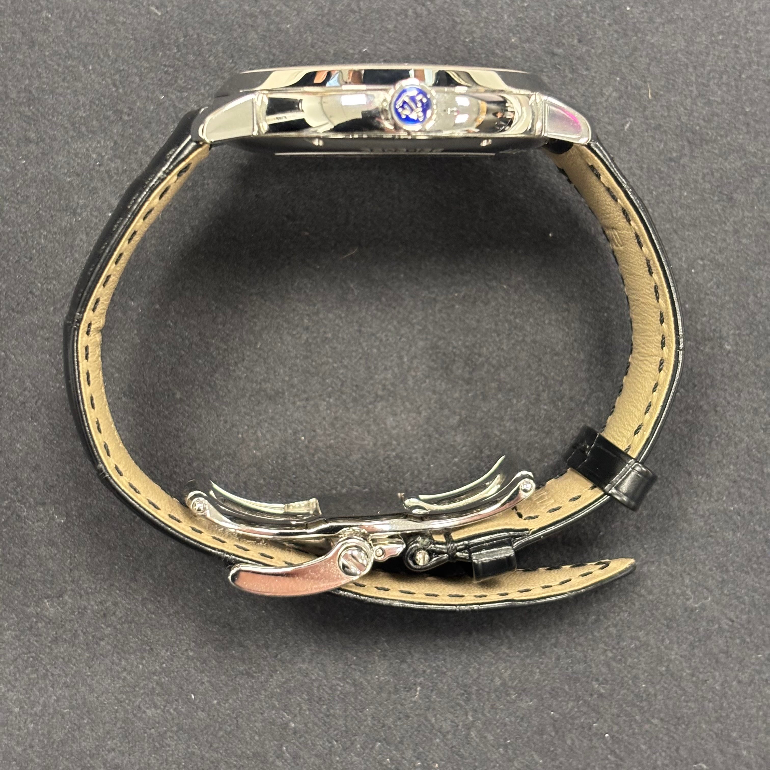 Ulysse Nardin Classico 40mm White Dial Watch Ref# 3203-136-2/E0-42 - Happy Jewelers Fine Jewelry Lifetime Warranty