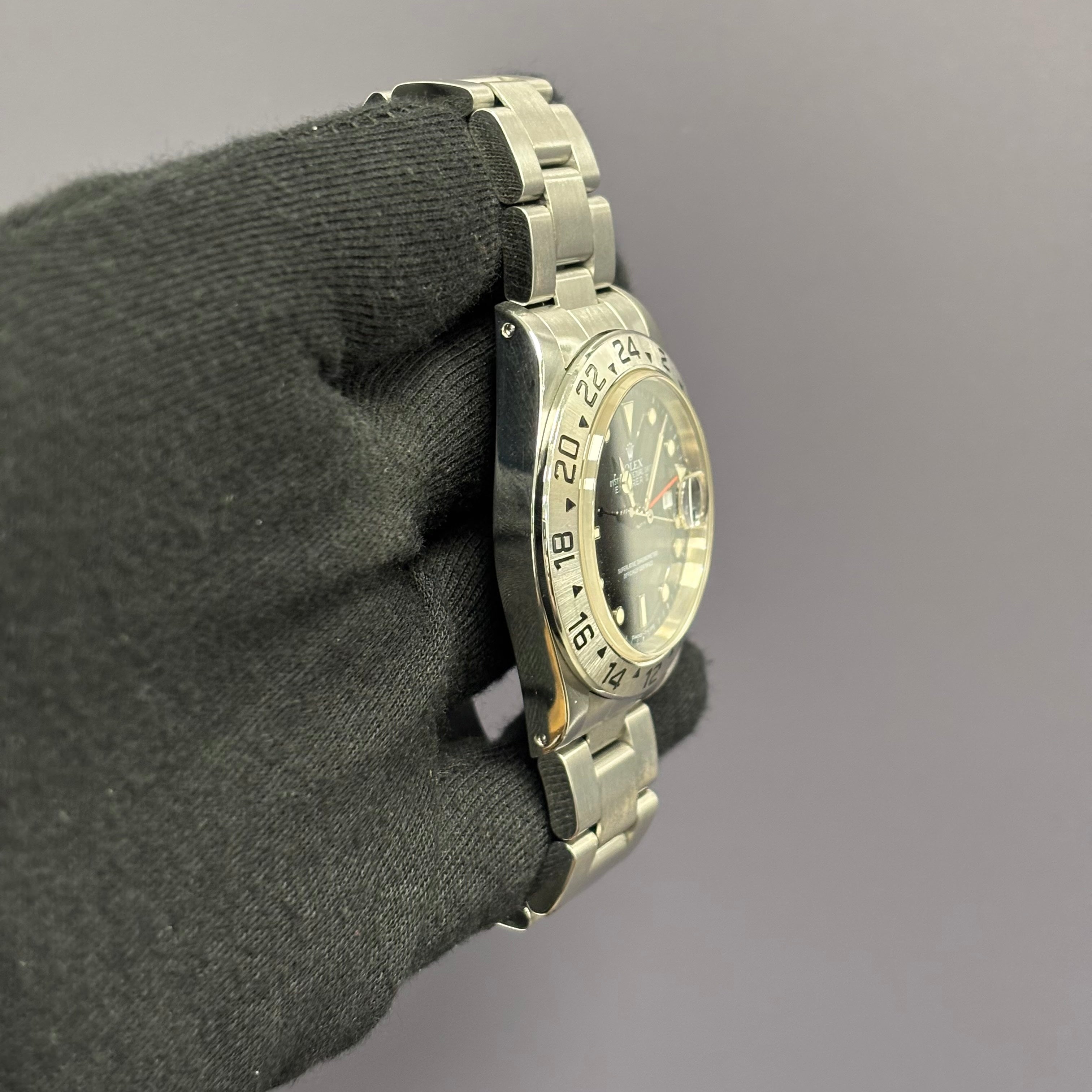 Rolex Explorer II 40mm Black Dial Watch Ref# 16570 - Happy Jewelers Fine Jewelry Lifetime Warranty