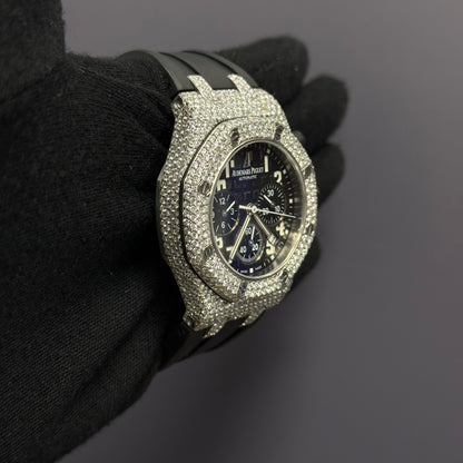 Audemars Piguet Royal Oak 37 mm Black Dial Watch Ref# 26048SK.ZZ.D002CA.01 - Happy Jewelers Fine Jewelry Lifetime Warranty