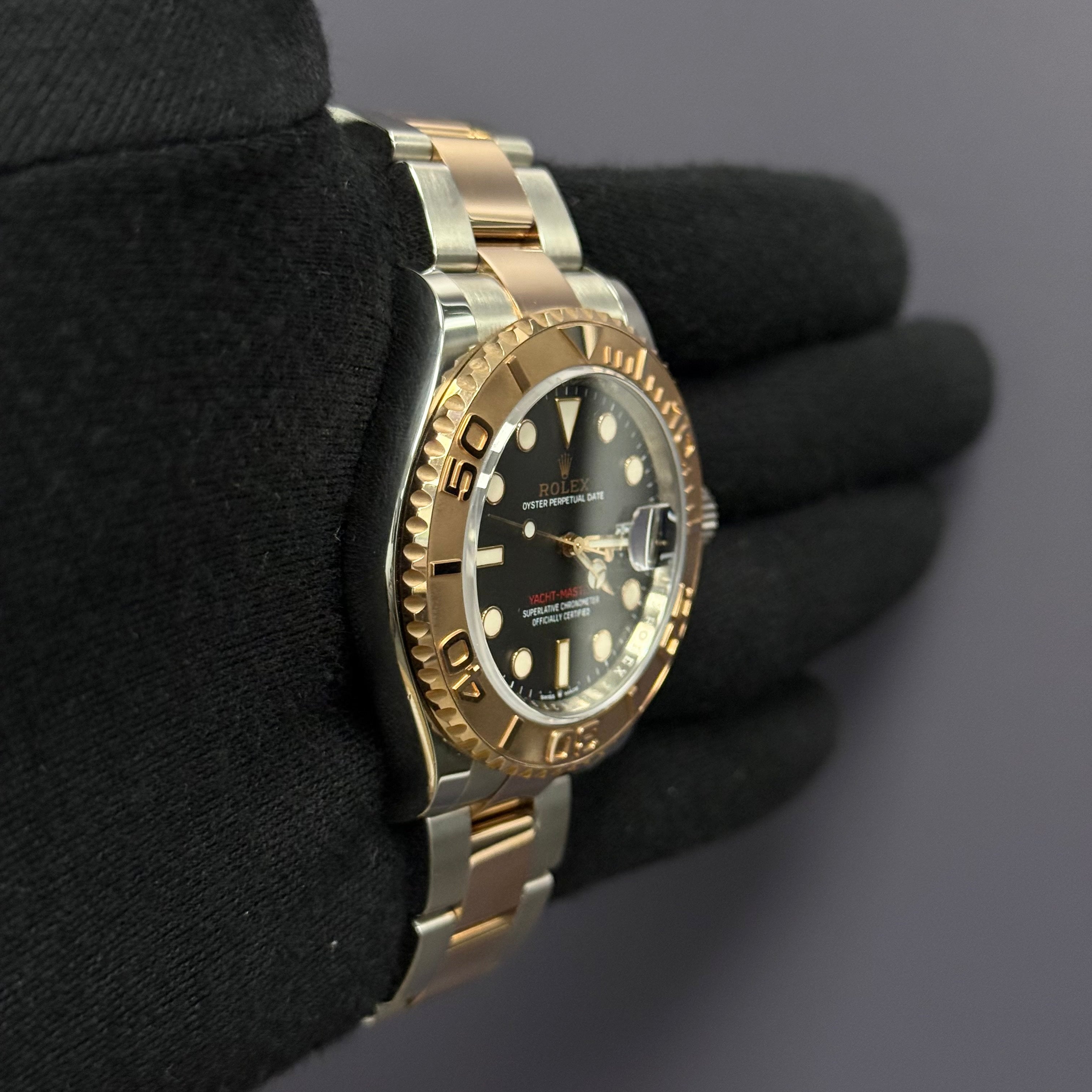 Rolex Yacht-Master 40mm Black Dial Watch Ref# 126621 - Happy Jewelers Fine Jewelry Lifetime Warranty