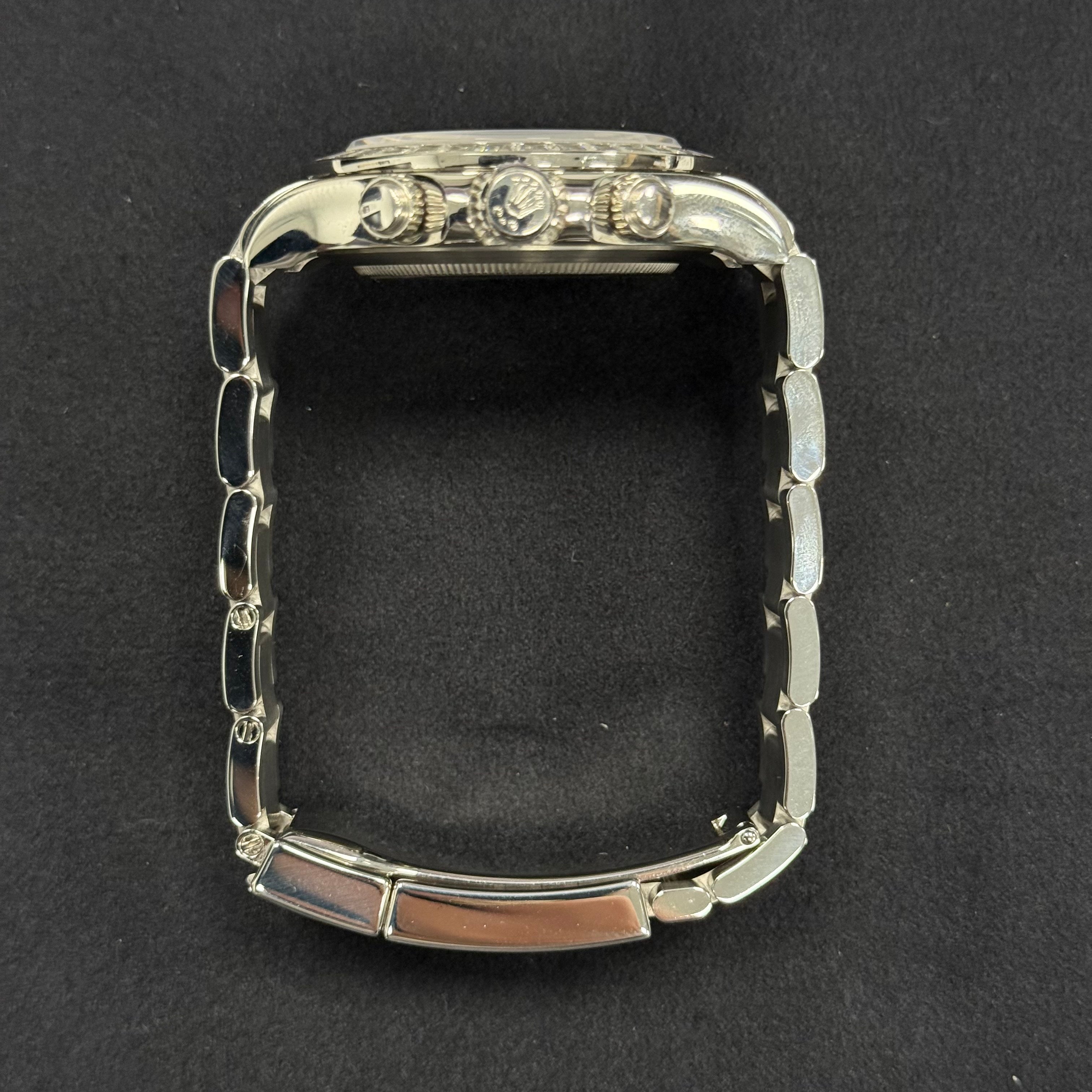 Rolex Daytona 40mm Pave Dial Watch Ref# 116576TBR - Happy Jewelers Fine Jewelry Lifetime Warranty