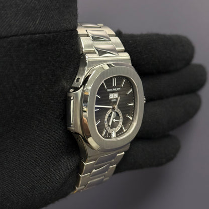 Patek Philippe Nautilus 40mm Grey Dial Watch Ref# 5726/1A-001 - Happy Jewelers Fine Jewelry Lifetime Warranty
