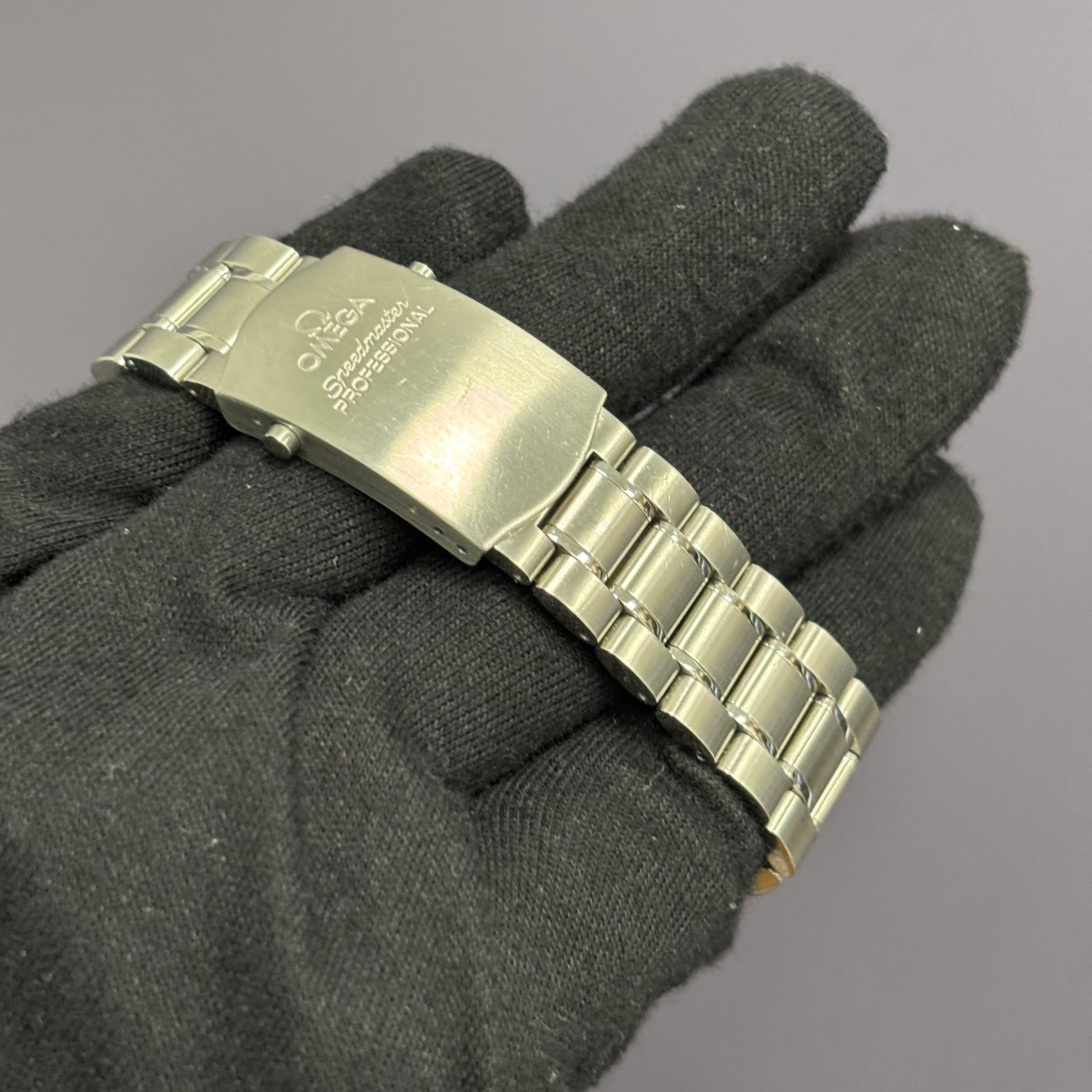 Omega Speedmaster 42mm Black Dial Watch Ref# 145.0022 - Happy Jewelers Fine Jewelry Lifetime Warranty