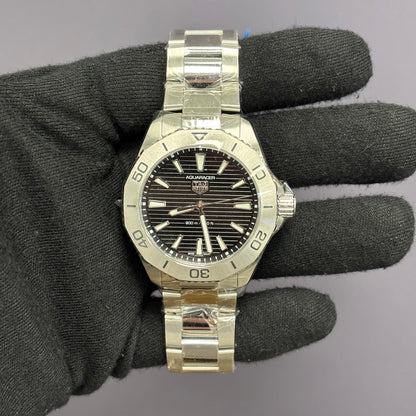 Tag Heuer Aquaracer 40mm Black Dial Watch Ref# WBP1110 - Happy Jewelers Fine Jewelry Lifetime Warranty
