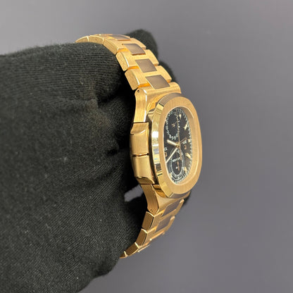 Patek Philippe Nautilus 40.5mm Rose Gold Blue Dial Watch Ref# 5990/1R-001 - Happy Jewelers Fine Jewelry Lifetime Warranty