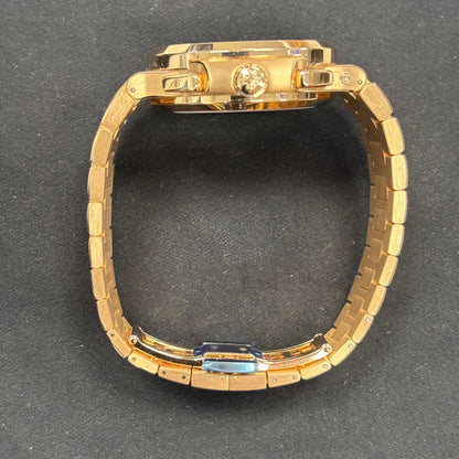 Patek Philippe Nautilus 40.5mm Rose Gold Blue Dial Watch Ref# 5990/1R-001 - Happy Jewelers Fine Jewelry Lifetime Warranty