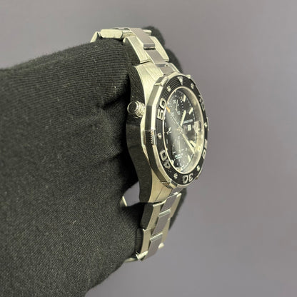 Tag Heuer Aquaracer 44mm Black Dial Watch Ref# CAJ2110 - Happy Jewelers Fine Jewelry Lifetime Warranty
