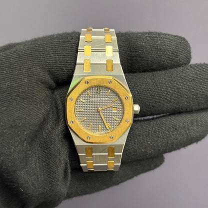 Audemars Piguet Royal Oak 30mm Grey Dial Watch Ref# 14470SA - Happy Jewelers Fine Jewelry Lifetime Warranty