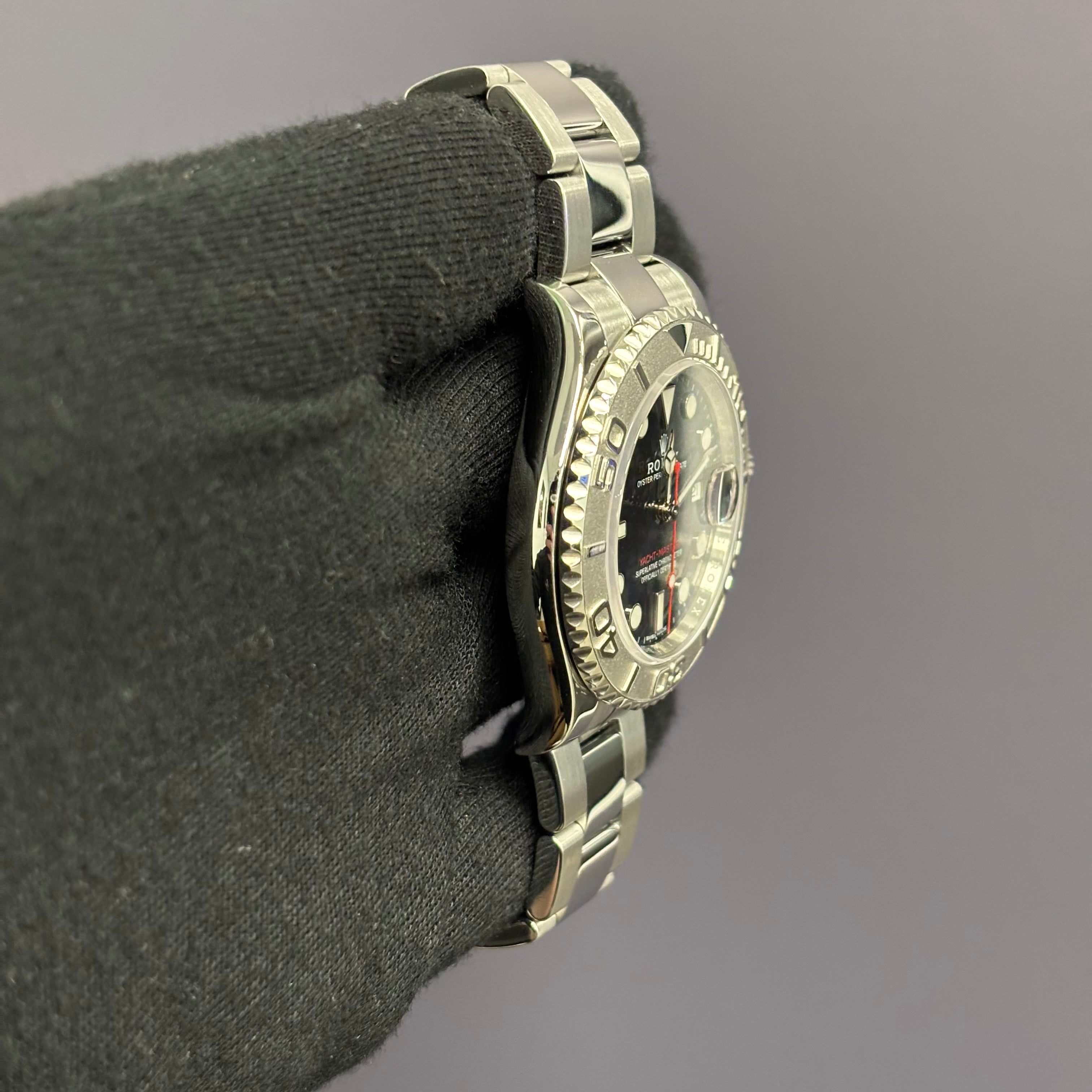 Rolex Yacht-Master 40mm Blue Dial Watch Ref# 116622 - Happy Jewelers Fine Jewelry Lifetime Warranty