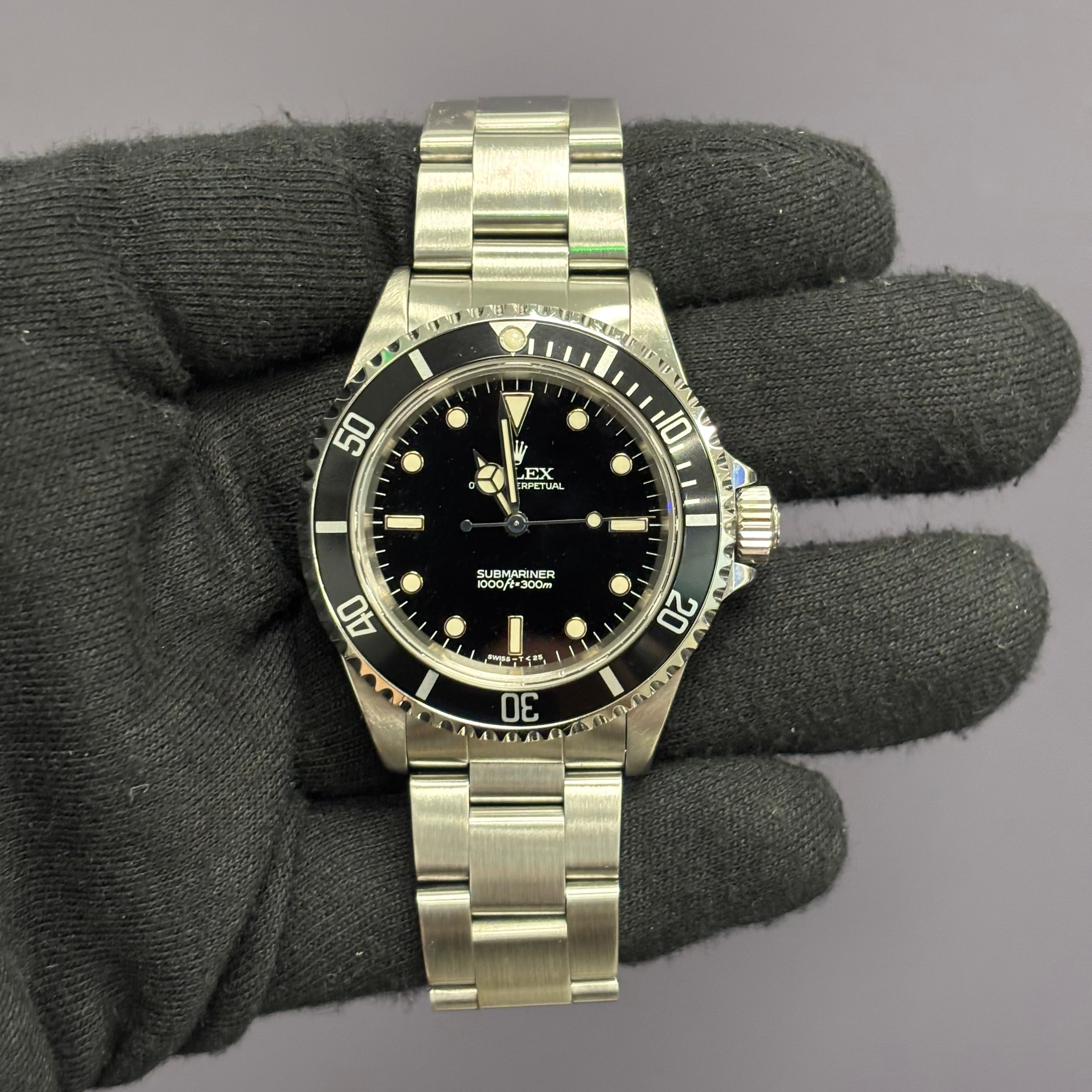 Rolex Submariner 40mm Black Dial Watch Ref# 14060 – Happy Jewelers