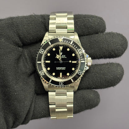 Rolex Submariner 40mm Black Dial Watch Ref# 16610 - Happy Jewelers Fine Jewelry Lifetime Warranty