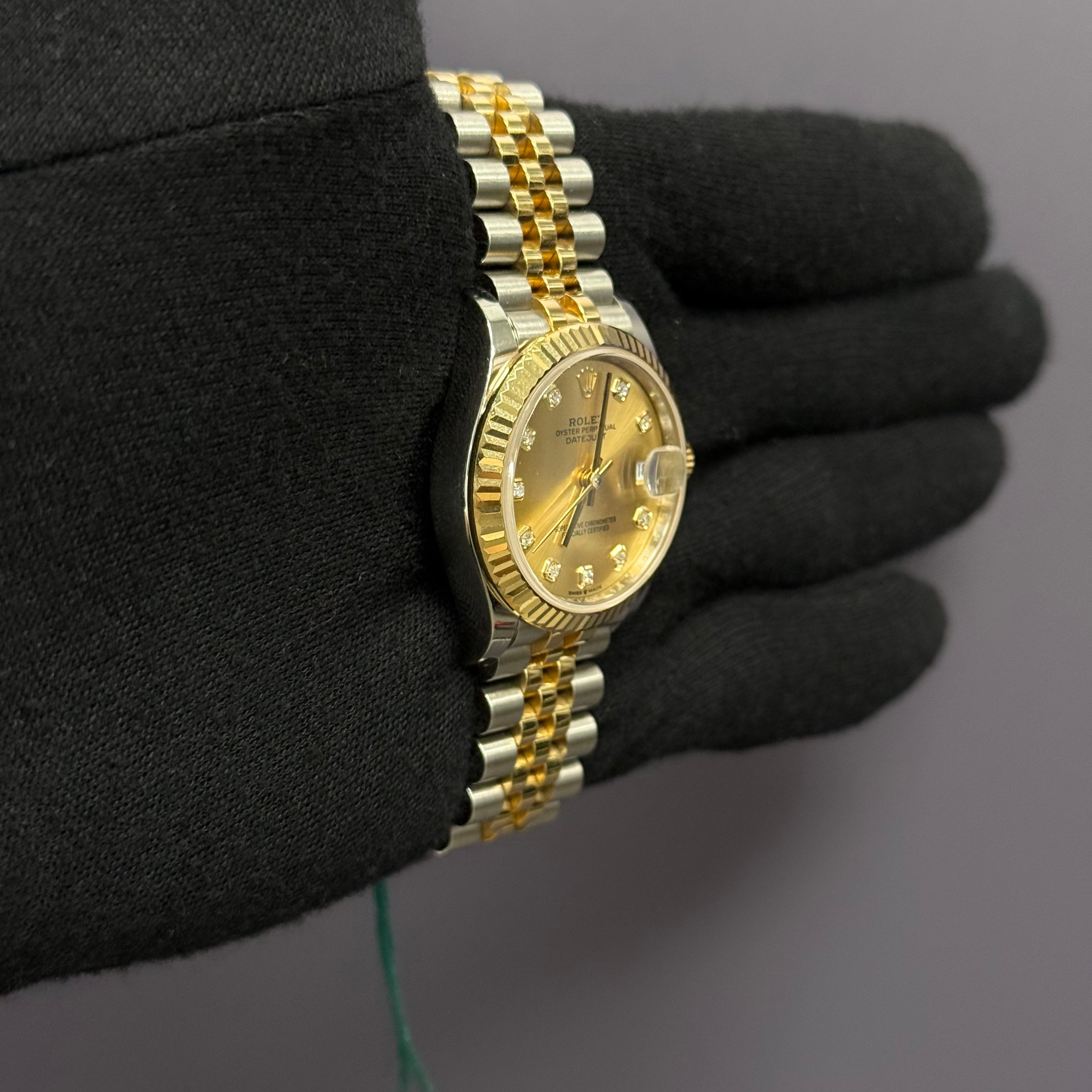 Rolex Datejust 31mm Champagne Dial Watch Ref# 278273 - Happy Jewelers Fine Jewelry Lifetime Warranty