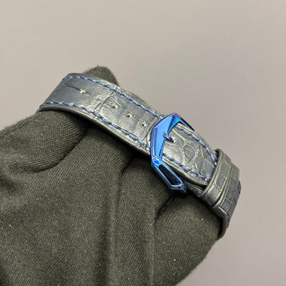 De Bethune DB28 43mm Blue Dial Watch Ref# DB22TS1 - Happy Jewelers Fine Jewelry Lifetime Warranty