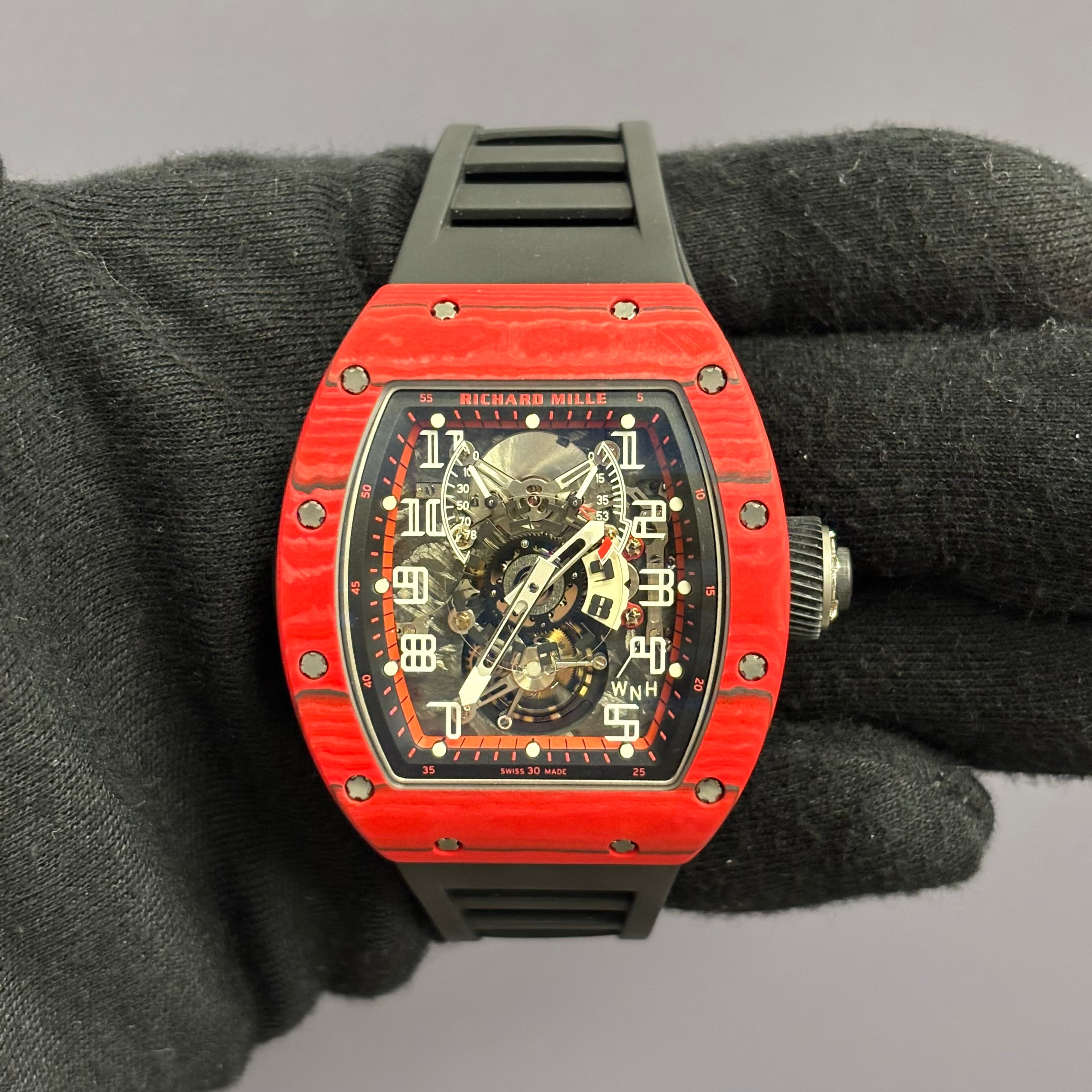 Richard Mille RM003 42mm Openwork Dial Watch Ref# RM003 - Happy Jewelers Fine Jewelry Lifetime Warranty