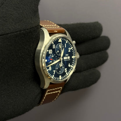 IWC Pilots 43mm Blue Dial Watch Ref# IW377714 - Happy Jewelers Fine Jewelry Lifetime Warranty