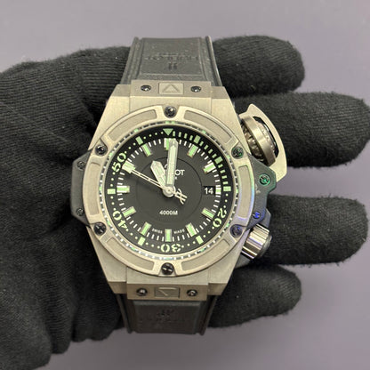 Hublot Big Bang 48mm Black Dial Watch Ref# 731.NX.1190.RX - Happy Jewelers Fine Jewelry Lifetime Warranty